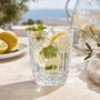 Bidasoa Vaso Bajo Trama Transparente 30 cl