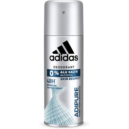 Adidas Adipure para hombres Desodorante Vaporizador 150 ml