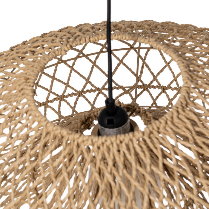 Lámpara Techo Natural Cuerda de Papel 60 X 60 X 27,50 cm