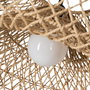 Lámpara Techo Natural Cuerda de Papel 60 X 60 X 27,50 cm