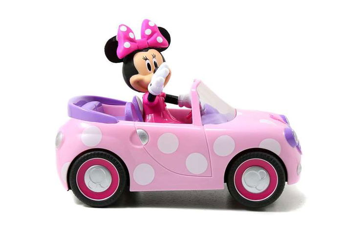 Smoby Coche Radio Control Minnie Roadster 27 Mhz Gira Sobre Si Mismo Figura No Extraible 19 Cm Modelos Surtidos