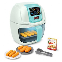 Jugatoys Air fryer ¡la comida cambia de color!, con luces y sonidos