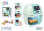 Jugatoys Air fryer ¡la comida cambia de color!, con luces y sonidos