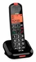 SPC 7612N Comfort Kairo - Teléfono DECT Inalámbrico con Identificador de Llamadas, 5 Funciones Antispam, Manos Libres, Compatible con Audífonos, Amplificador de Volumen, Negro