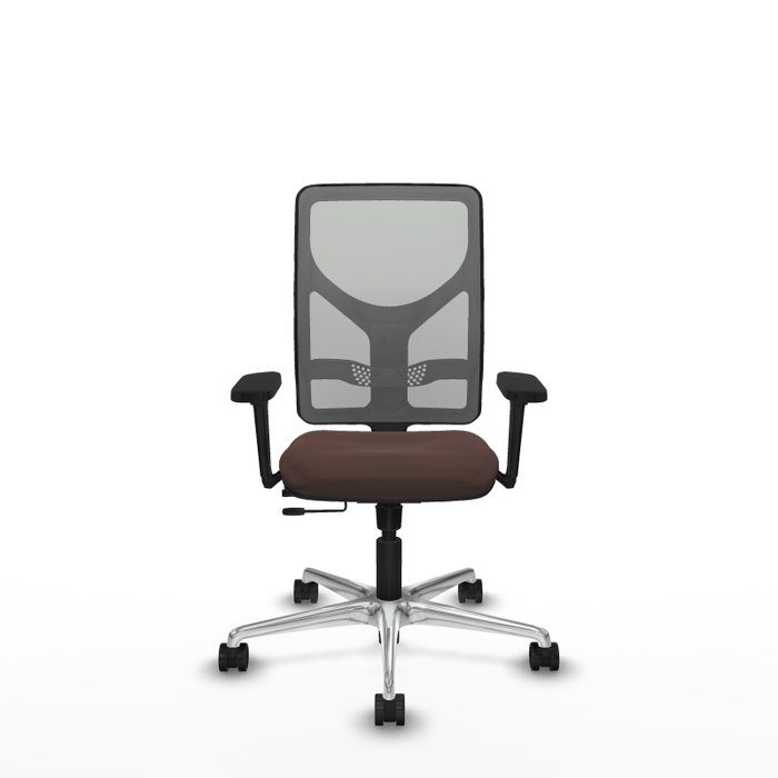 PIQUERAS Y CRESPO Silla de oficina Motilla con mecanismo Sincro/Traslack, brazos 3D y malla gris PIQUERAS Y CRESPO Silla de oficina Motilla con mecanismo Sincro/Traslack, brazos 3D y malla gris