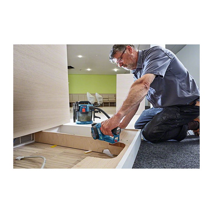 Bosch GHO 12V-20 Professional Cepillo a batería con 2 baterías de 3,0 Ah