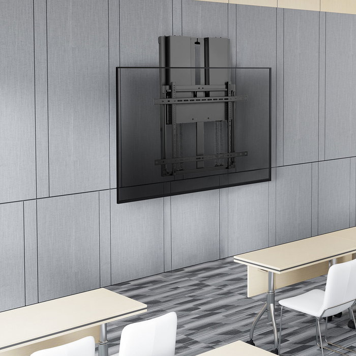 Aisens Soporte de Pared con Contrapeso WT100HA-353 para Pantallas de 70-100 Pulgadas, Negro