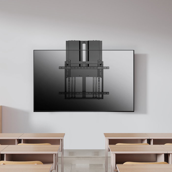 Aisens Soporte de Pared con Contrapeso WT100HA-353 para Pantallas de 70-100 Pulgadas, Negro