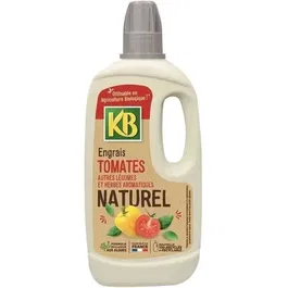 KB Fertilizante Natural para Tomates, Otras Verduras y Hierbas Aromáticas 1L