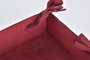 DKD Home Decor Cesta Navidad Moderna Azul Celeste Rojo 30x10x30 cm Pack 12 Unidades