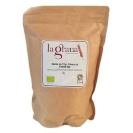 LA GRANA Harina de Fuerza de Trigo Blanca Eco 1Kg
