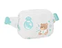 Safta Riñonera Infantil Real Madrid Blanca - Colección Oficial - 110x140x40 mm
