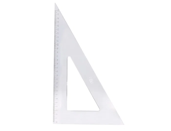 Logarex Cartabon de Plastico Cristal, 30 cm Logarex Cartabon de Plastico Cristal, 30 cm