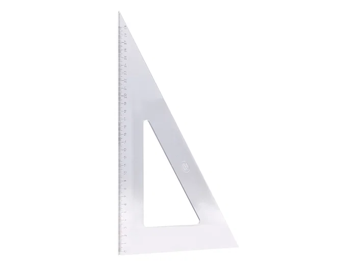 Logarex Cartabon de Plastico Cristal, 30 cm Logarex Cartabon de Plastico Cristal, 30 cm