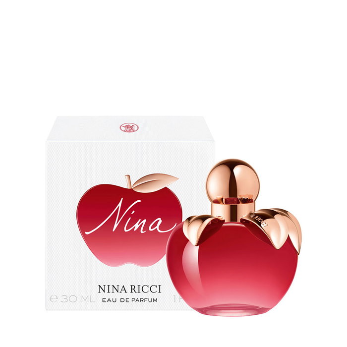 Nina Ricci NINA Eau de Parfum Vaporizador 30 ml - Fragancia para Mujer Pistacho, Notas Gourmand y Florales, Edición Especial 20 Aniversario en Frasco Rojo