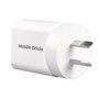 Mobile Origin Cargador de Viaje GaN 30W MO14 con Adaptadores EU/USA/UK/AUS