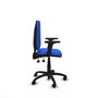 PIQUERAS Y CRESPO Silla de oficina Aýna Azul con mecanismo Asincro