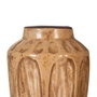 Jarrón Marrón Cerámica Decoración 11,50 X 11,50 X 17,50 cm (Set de 2)