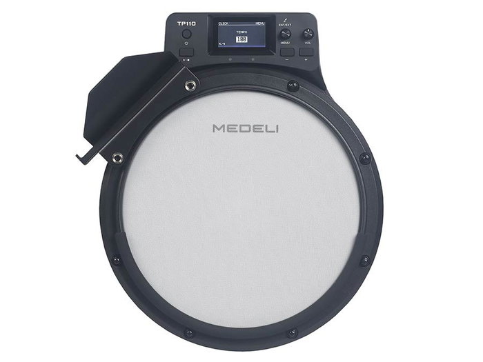 Medeli TP110 Pro Coach Pad de Práctica con Cabezal de Malla de 10 pulgadas Medeli TP110 Pro Coach Pad de Práctica con Cabezal de Malla de 10 pulgadas