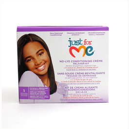 Pro Line Soft & Beautiful Just For Me Relaxer Kit Reg Crema alisadora para el cabello