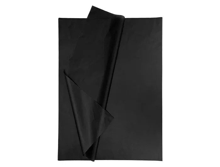 Liderpapel Papel Seda Negro 52x76cm 18g/m2 Bolsa 5 Hojas