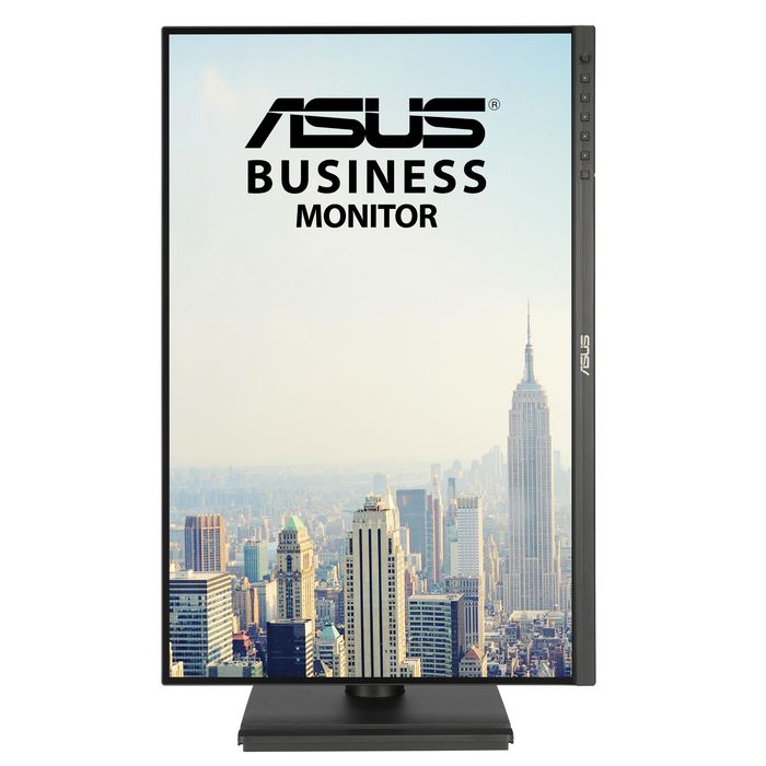 ASUS BE248CFN Monitor de 24.1 Pulgadas WUXGA (1920x1200) IPS 100Hz, USB-C Docking 96W, RJ45, Altura Ajustable, Ergonómico, Frameless, HDMI, DisplayPort, Altavoces