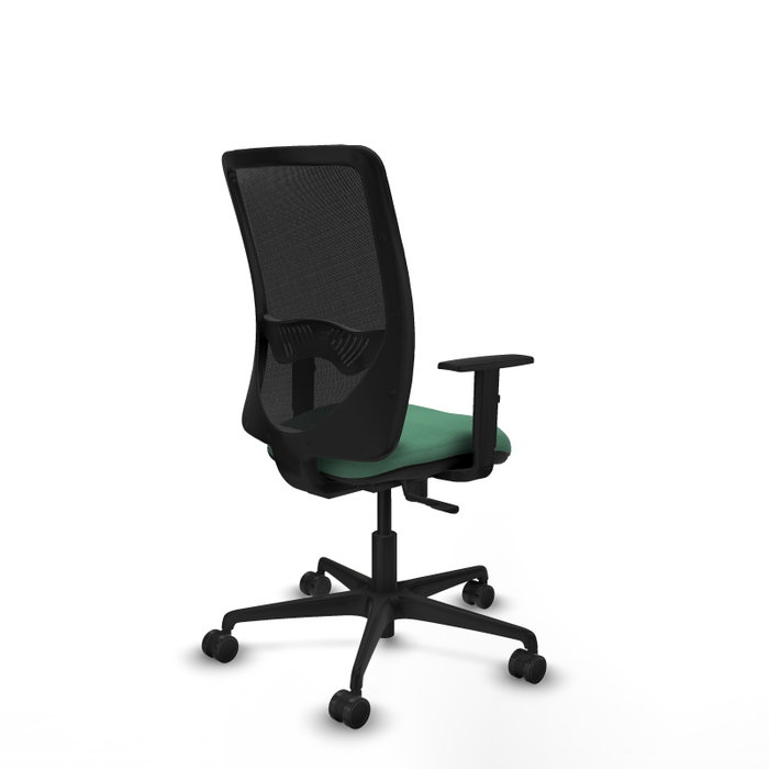 PIQUERAS Y CRESPO Silla de oficina Zulema con mecanismo Sincro Verde esmeralda y Negro PIQUERAS Y CRESPO Silla de oficina Zulema con mecanismo Sincro Verde esmeralda y Negro