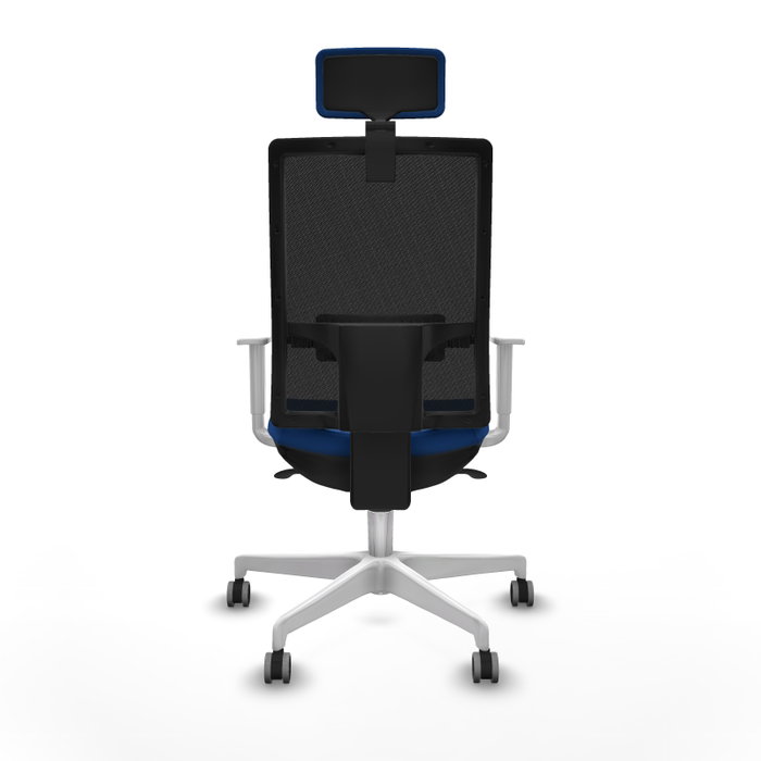 PIQUERAS Y CRESPO Silla de oficina Horna con mecanismo Sincro, Azul y Negro PIQUERAS Y CRESPO Silla de oficina Horna con mecanismo Sincro, Azul y Negro