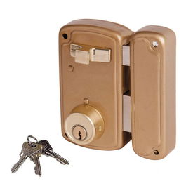 Ucem 4056ahb075d Cerradura de sobreponer de 1 punto derecha Hierro barnizado oro