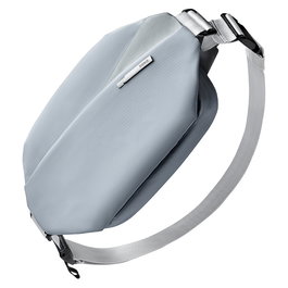 Inateck Umhängetasche LB03014 4L - Color gris azul - Bolsa con correas ajustables, múltiples compartimentos y cierre de cremallera