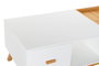 DKD Home Decor Mesa de Centro Blanca con Cajón