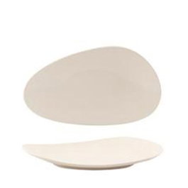 Summa Danza Plato Llano Abstract Marfil Set de 6, 26x15 cm