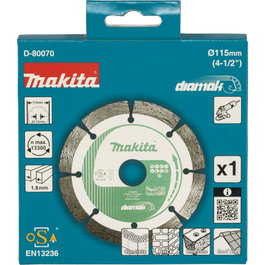 Makita Diamak Disco de Corte de Diamante 115x22,23 mm