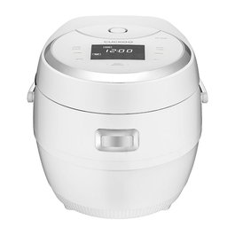 Cuckoo CR-1020F Reiskocher / Olla Arrocera 1.8 Litros, Sistema 3D Heat con Función Warmhaltung, Color Blanco, Control Táctil, 120V