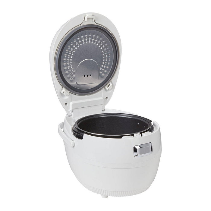 Cuckoo CR-1020F Reiskocher / Olla Arrocera 1.8 Litros, Sistema 3D Heat con Función Warmhaltung, Color Blanco, Control Táctil, 120V