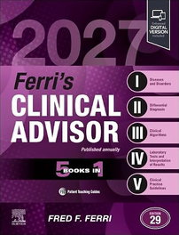 ELSEVIER UK Ferri´s clinical advisor 2027