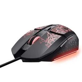 Trust Gaming GXT 113 Felox - Ratón Gaming con 6 Botones Programables, Iluminación RGB, Hasta 6400 DPI, Cable USB 1.5 m, para PC Windows