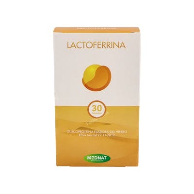 MEDNAT Lactoferrina 200mg 30 Cápsulas MEDNAT Lactoferrina 200mg 30 Cápsulas