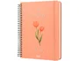 Liderpapel Agenda Oficina 2027 Flowers A5 Naranja