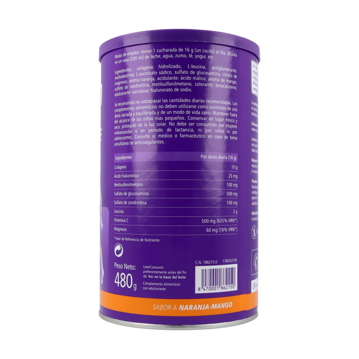 Fisiocrem Sport Articulaciones y Músculos sabor Naranja/Mango 480 g Fisiocrem Sport Articulaciones y Músculos sabor Naranja/Mango 480 g