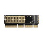 Axagon PCEM2-1U PCI-E 3.0 16x a M.2 SSD NVMe perfil bajo 1U