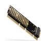 Axagon PCEM2-1U PCI-E 3.0 16x a M.2 SSD NVMe perfil bajo 1U