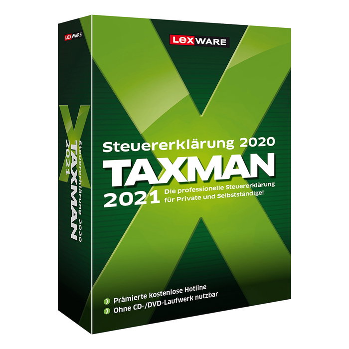 Lexware TAXMAN 2021 para Jubilados y Pensionistas - 1 Dispositivo, Descarga ESD Lexware TAXMAN 2021 para Jubilados y Pensionistas - 1 Dispositivo, Descarga ESD