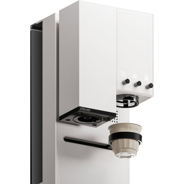 xBloom Studio White-Black Coffee Maker con Molinillo y Sistema de Té