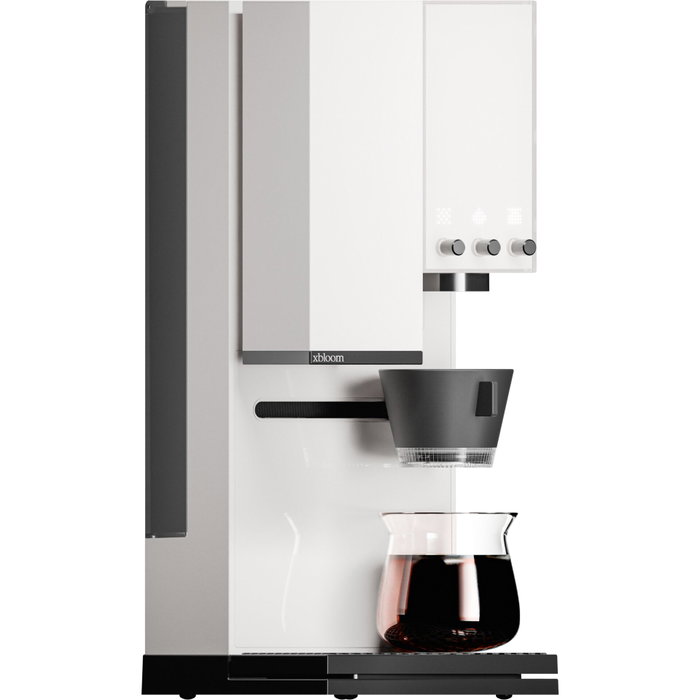 xBloom Studio White-Black Coffee Maker con Molinillo y Sistema de Té