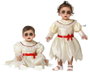 Disfraz Muñeca De Porcelana Con Vestido Clásico Para Bebé 6-12 Meses - Blanco - Halloween - Unisex