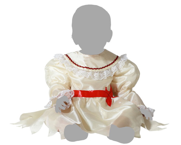 Disfraz Muñeca De Porcelana Con Vestido Clásico Para Bebé 6-12 Meses - Blanco - Halloween - Unisex