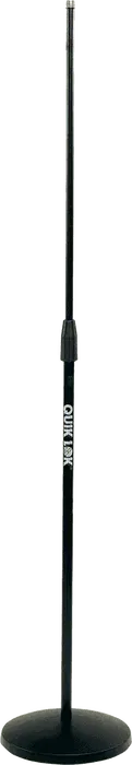 QUIKLOK Soporte Micrófono Recto Microlite 300 Base Redonda