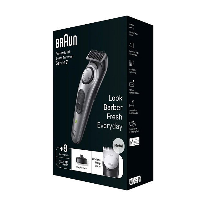 Braun Series 7 BT7420 Recortadora de Barba con 40 Ajustes