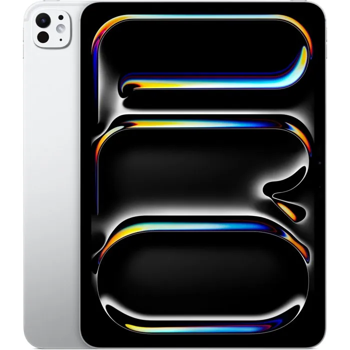 Apple iPad Pro 11" MDWQ4TY/A, Tablet 1TB SSD 16GB RAM, Pantalla OLED Ultra Retina XDR 120Hz, Chip M5, iPadOS 26, Cámara 12MP, Wi-Fi 7, Plata Apple iPad Pro 11" MDWQ4TY/A, Tablet 1TB SSD 16GB RAM, Pantalla OLED Ultra Retina XDR 120Hz, Chip M5, iPadOS 26, Cámara 12MP, Wi-Fi 7, Plata